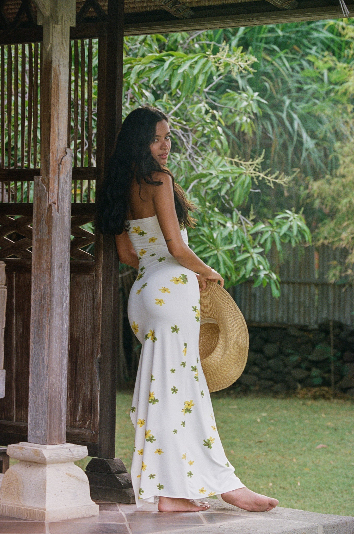 Flavia - Floral Maxi Dress Soft by Ares Milano