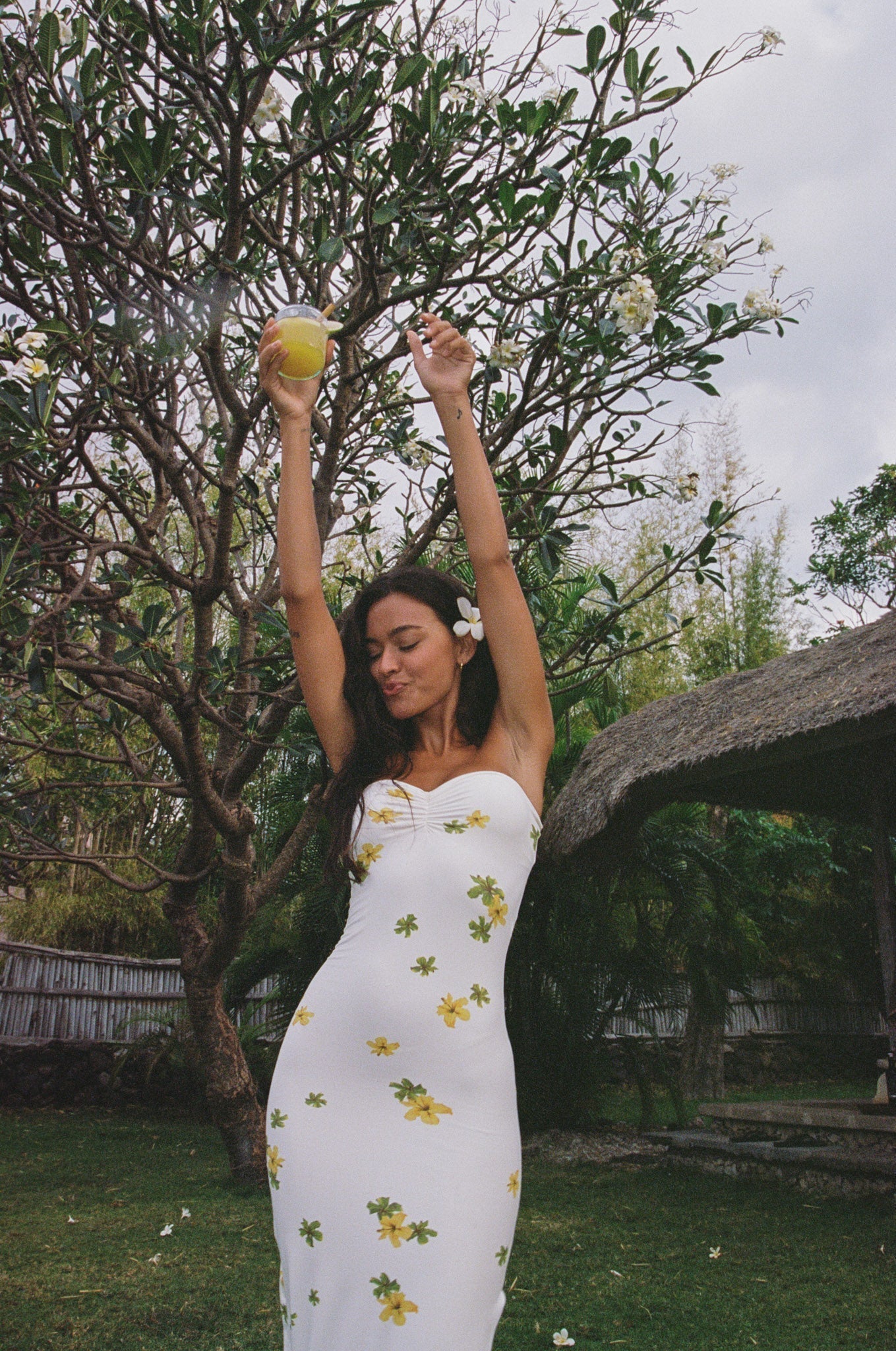 Flavia - Floral Maxi Dress Soft by Ares Milano