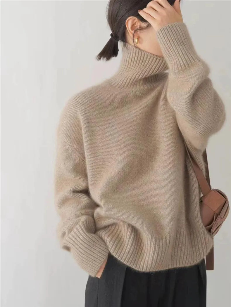 Zefira - Turtleneck Sweater by Ares Milano