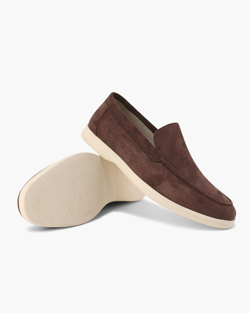 Octavian - Suede Slip-On Loafers Luxe by Ares Milano
