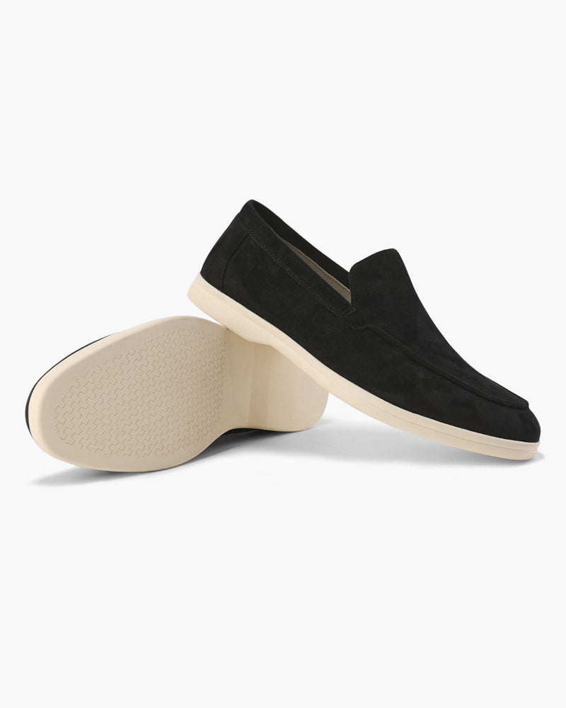 Octavian - Suede Slip-On Loafers Luxe by Ares Milano