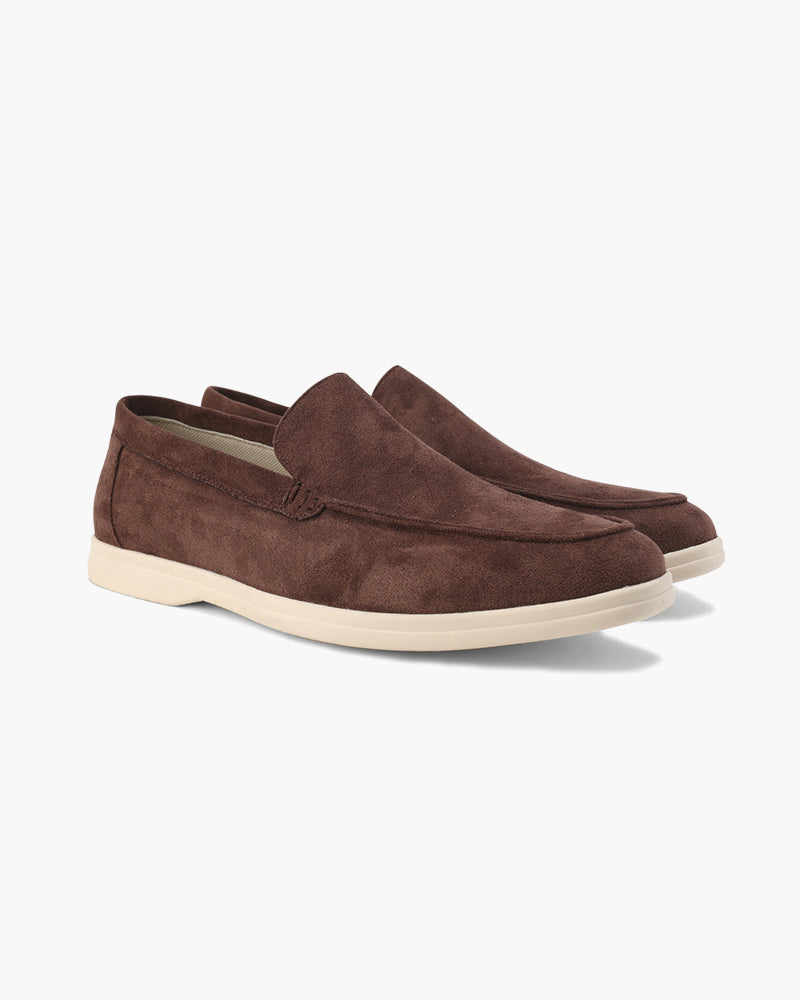 Octavian - Suede Slip-On Loafers Luxe by Ares Milano