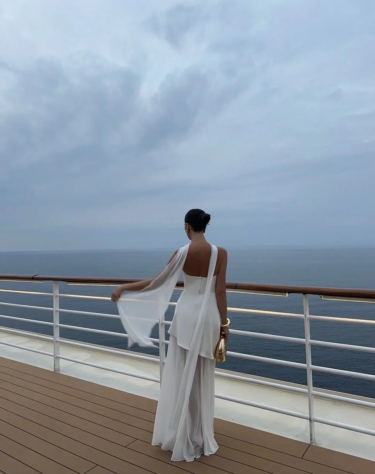 Onorata - Silk Maxi Dress by Ares Milano