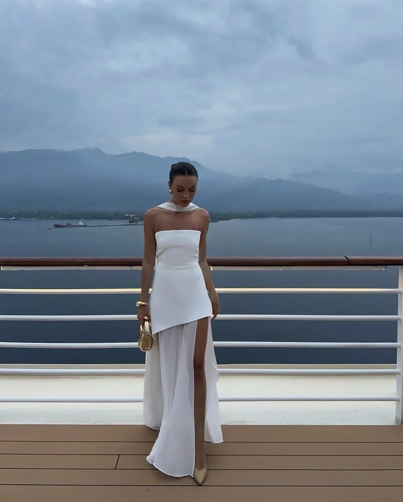 Onorata - Silk Maxi Dress by Ares Milano