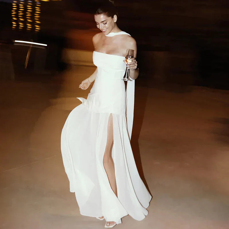 Onorata - Silk Maxi Dress by Ares Milano