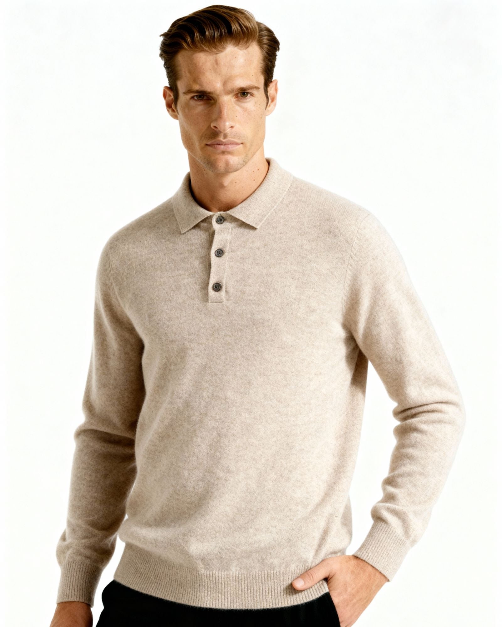 Corrado - Cashmere Polo by Ares Milano