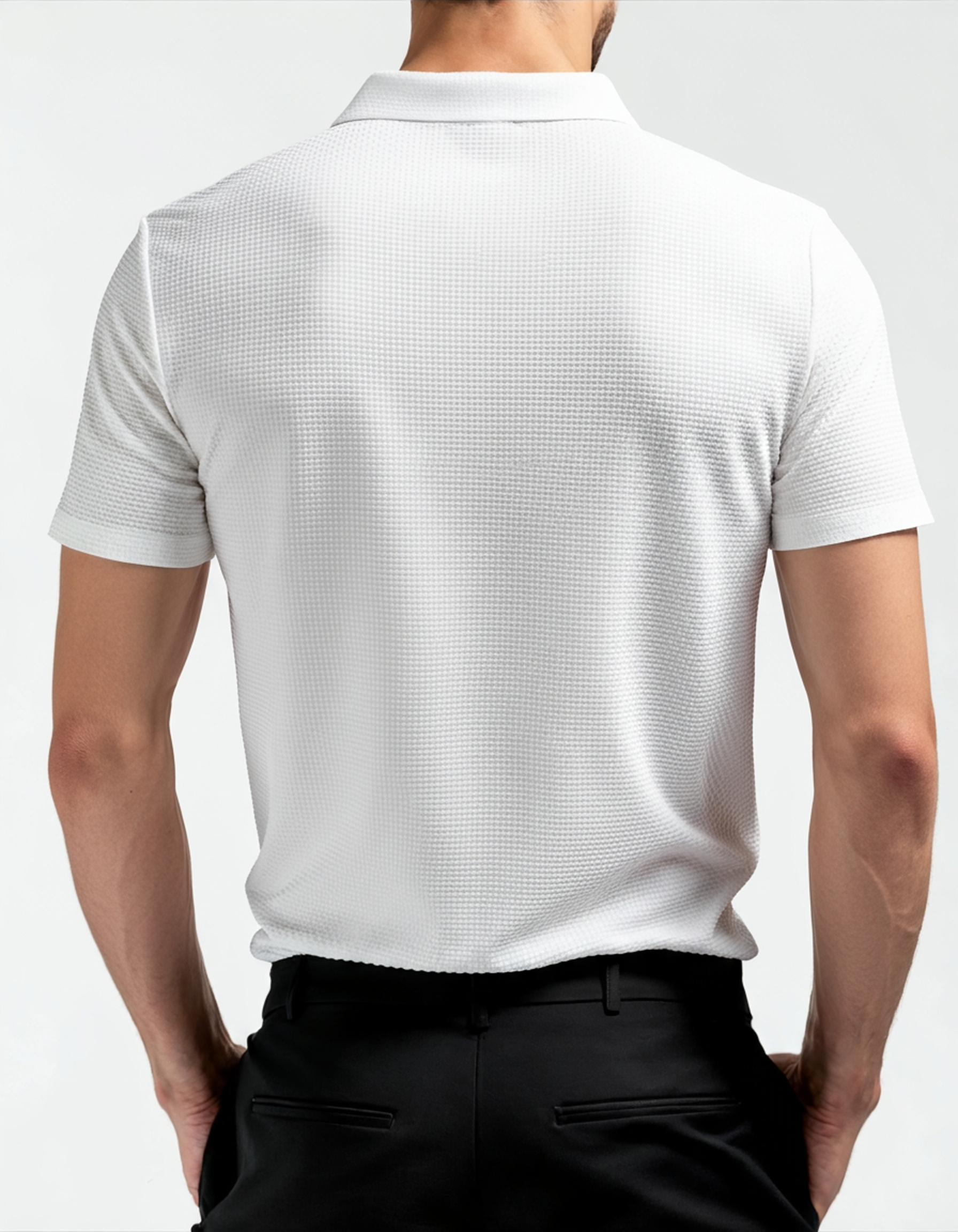 Prospero - Silk Mesh Tee by Ares Milano