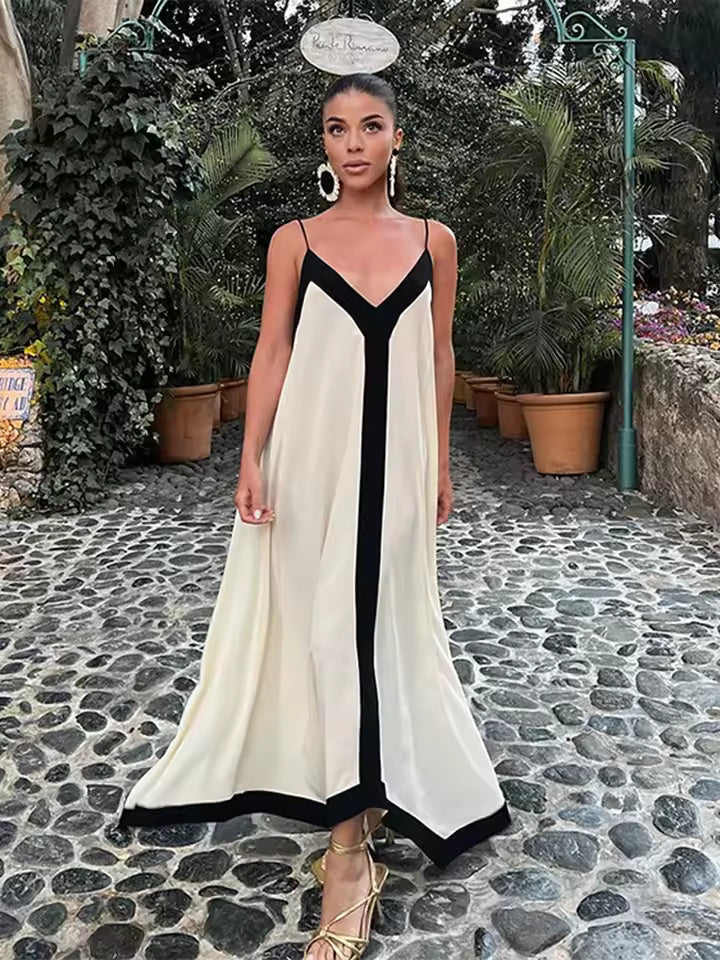 Miriam - Floral Maxi Dress by Ares Milano