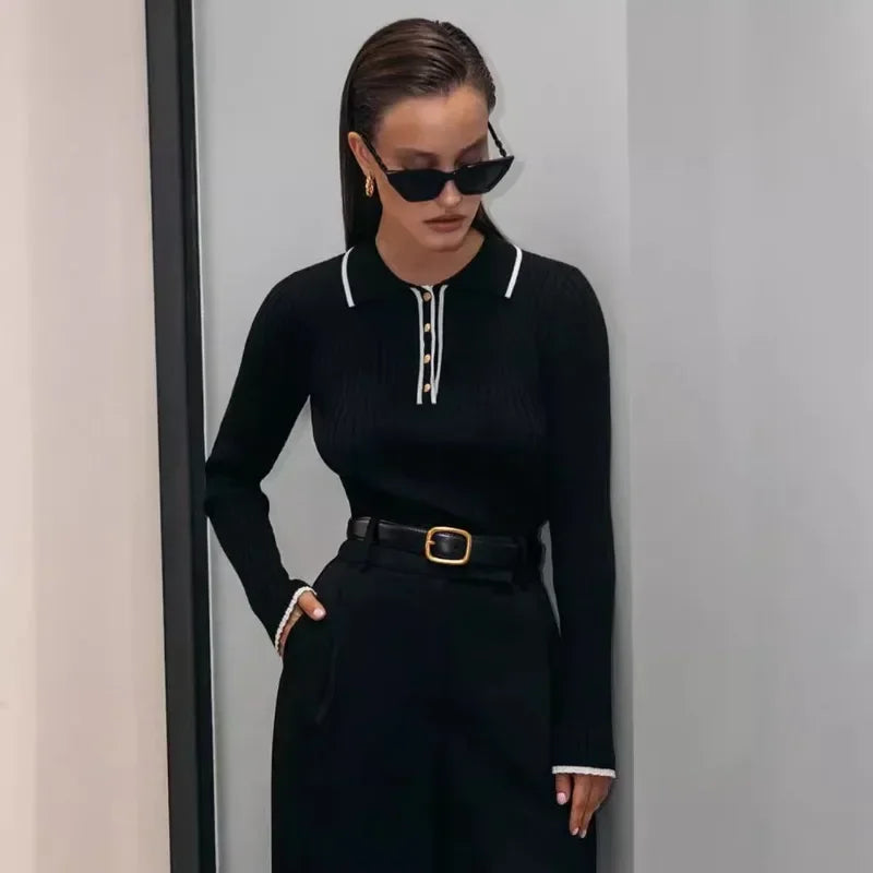 Valeria - 80% Wool Zip Sweater by Ares Milano