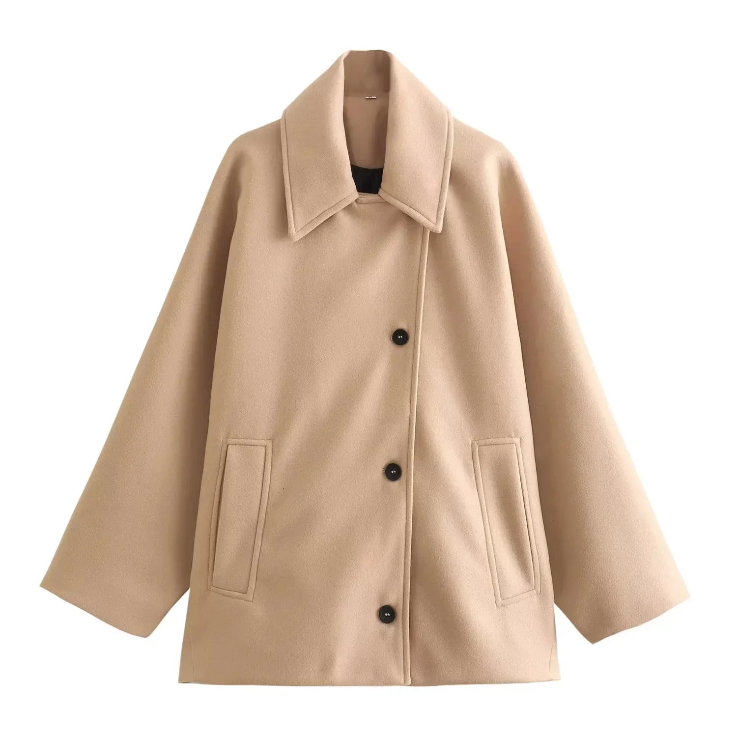 Aldina - Wool Coat by Ares Milano