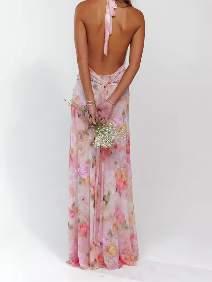 Raffaella - Floral Maxi Dress Dreamy Spring by Ares Milano
