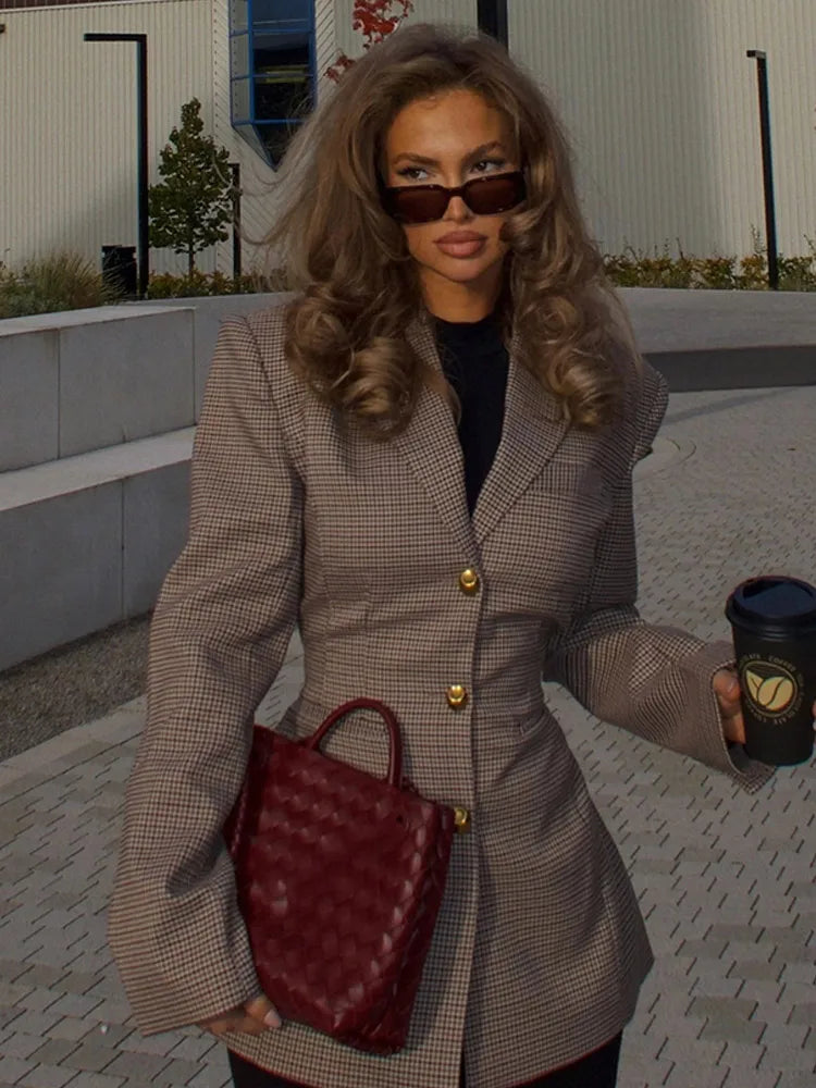 Alessandra - V-Neck Coat by Ares Milano