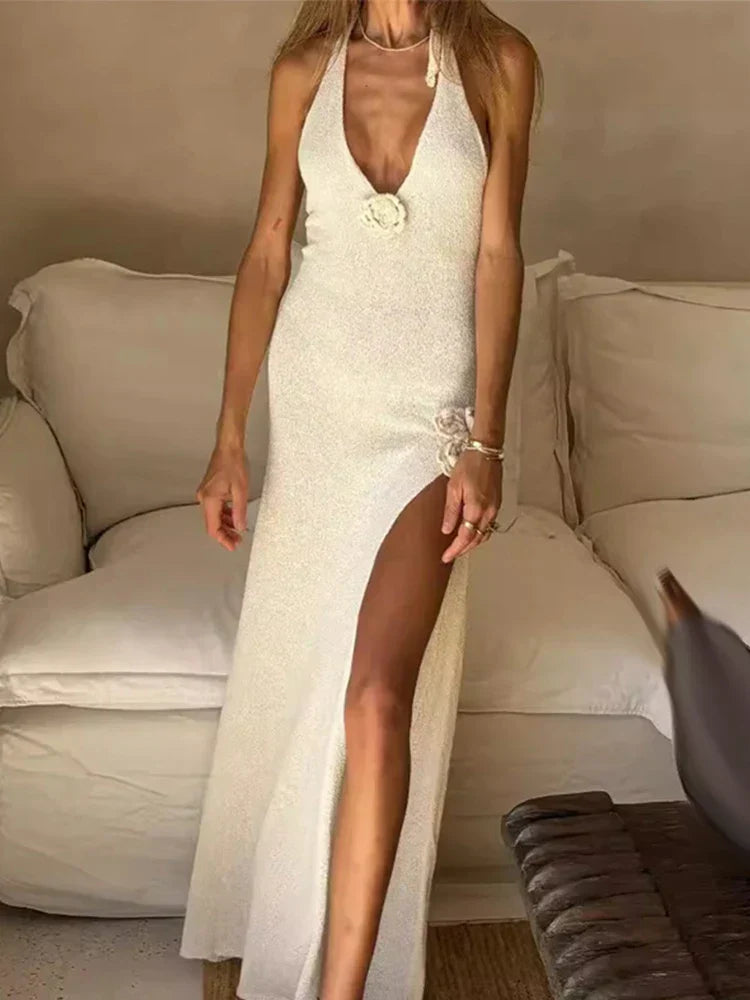 Giovanna - Silk Maxi Dress by Ares Milano