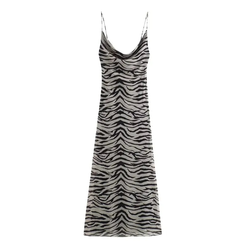 Susanna - Leopard Print Silk Dress by Ares Milano