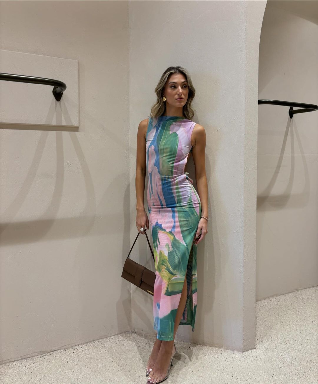 Paolina - Silk Maxi Dress by Ares Milano