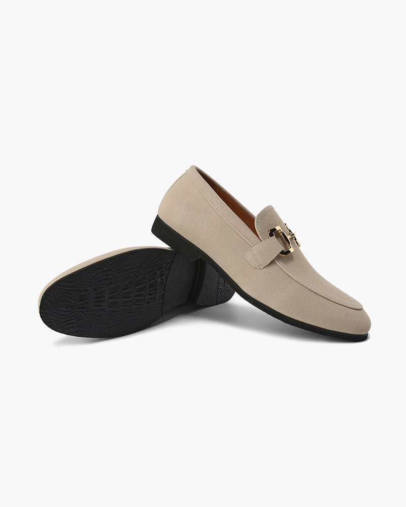 Dorian - Calf Suede Slip Ons Luxe by Ares Milano