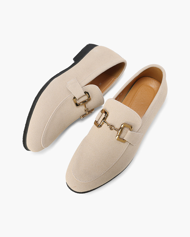 Dorian - Calf Suede Slip Ons Luxe by Ares Milano