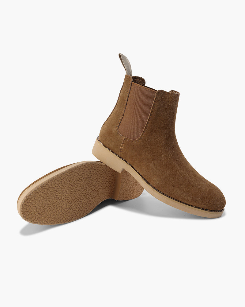 Leandro - Suede Chelsea Boots by Ares Milano