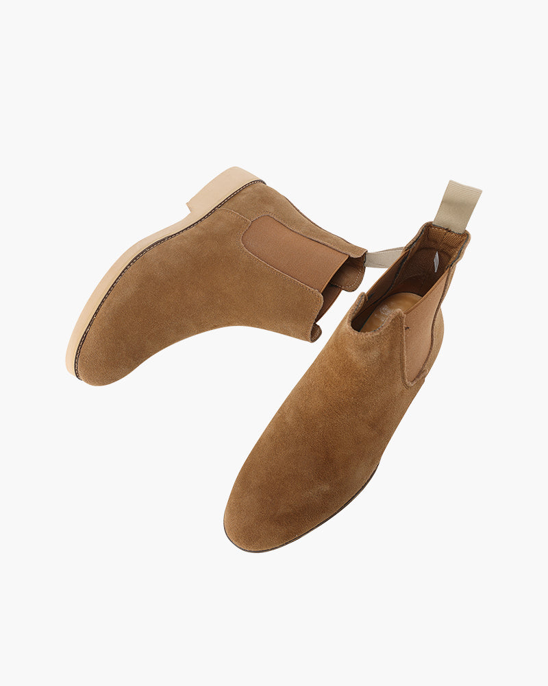 Leandro - Suede Chelsea Boots by Ares Milano