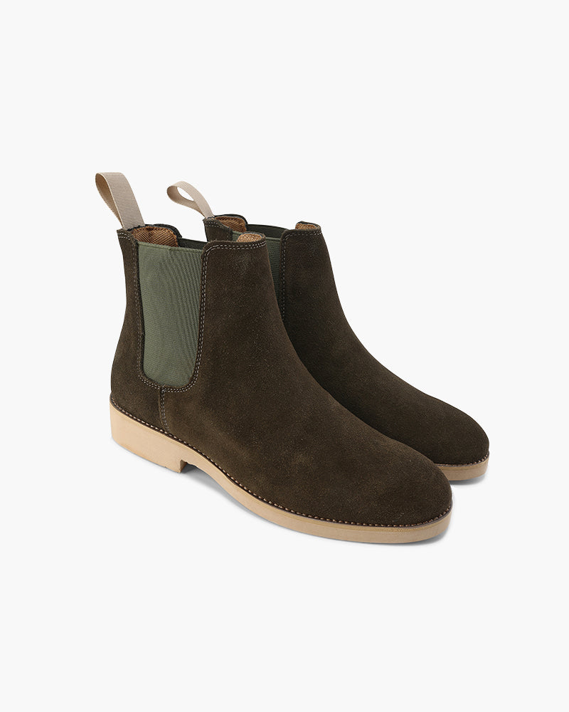 Leandro - Suede Chelsea Boots by Ares Milano