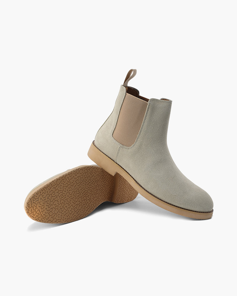 Leandro - Suede Chelsea Boots by Ares Milano