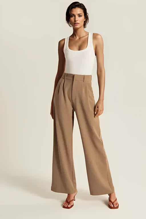 Sebastiana - Tailored Pants Linen Supreme by Ares Milano