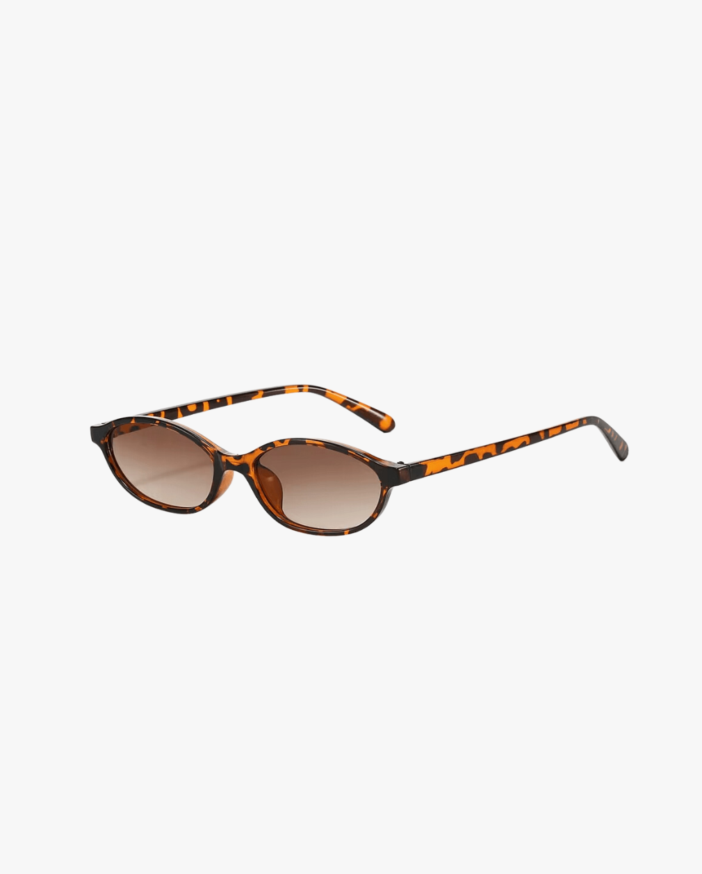 Artemisia - Leopard Print Oval Sunglasses by Ares Milano