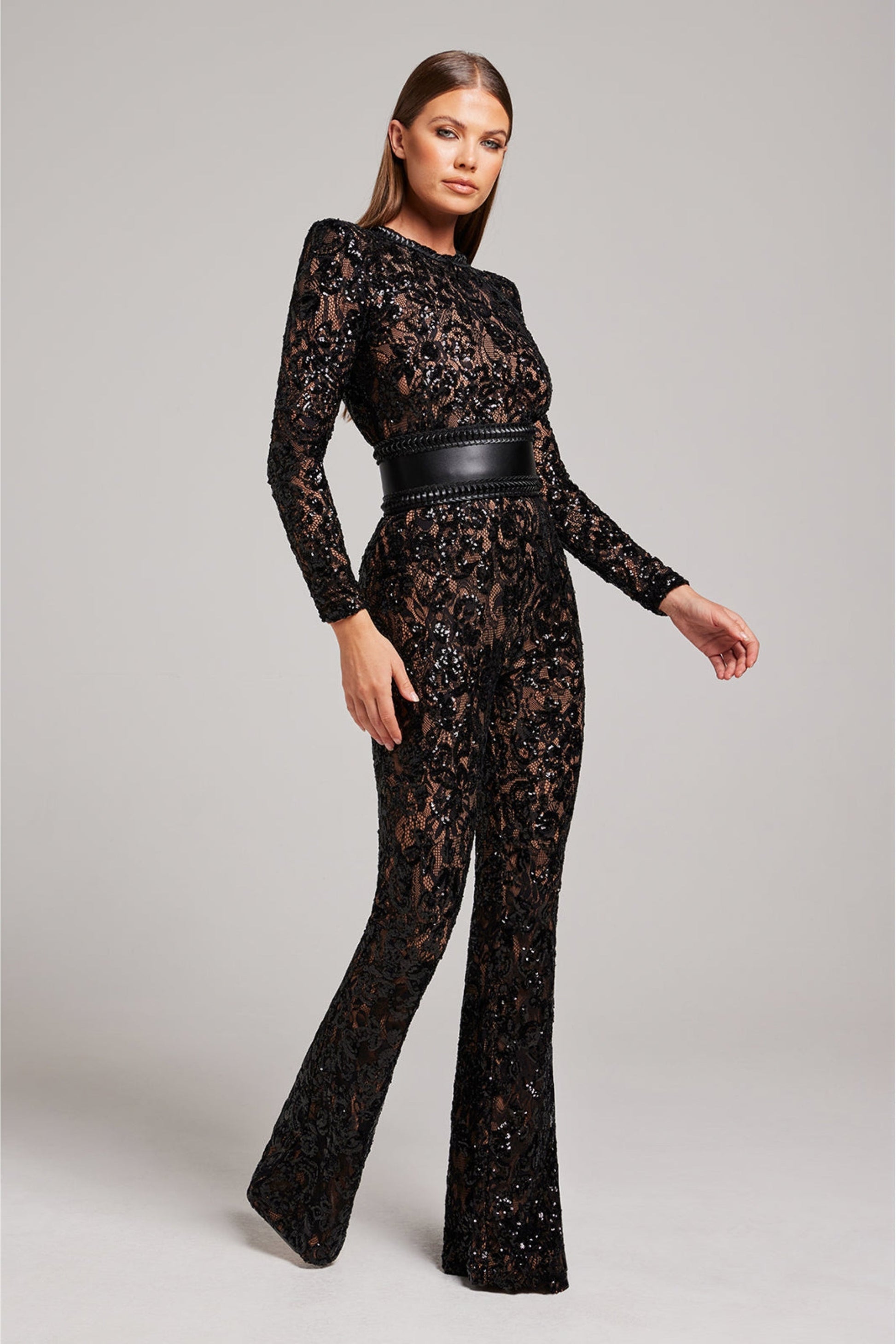 Brigida - Lace Jumpsuit by Ares Milano