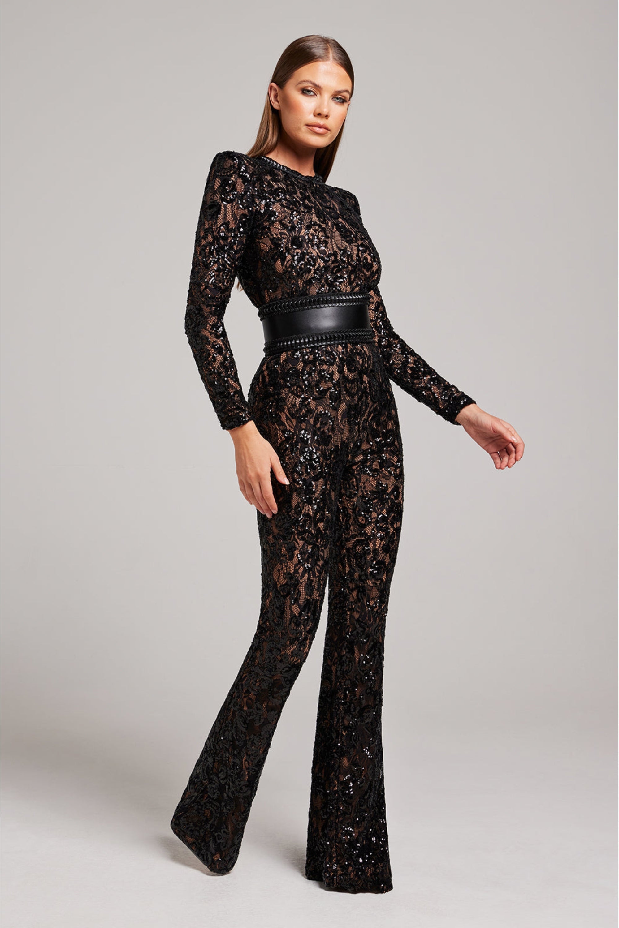 Brigida - Lace Jumpsuit by Ares Milano