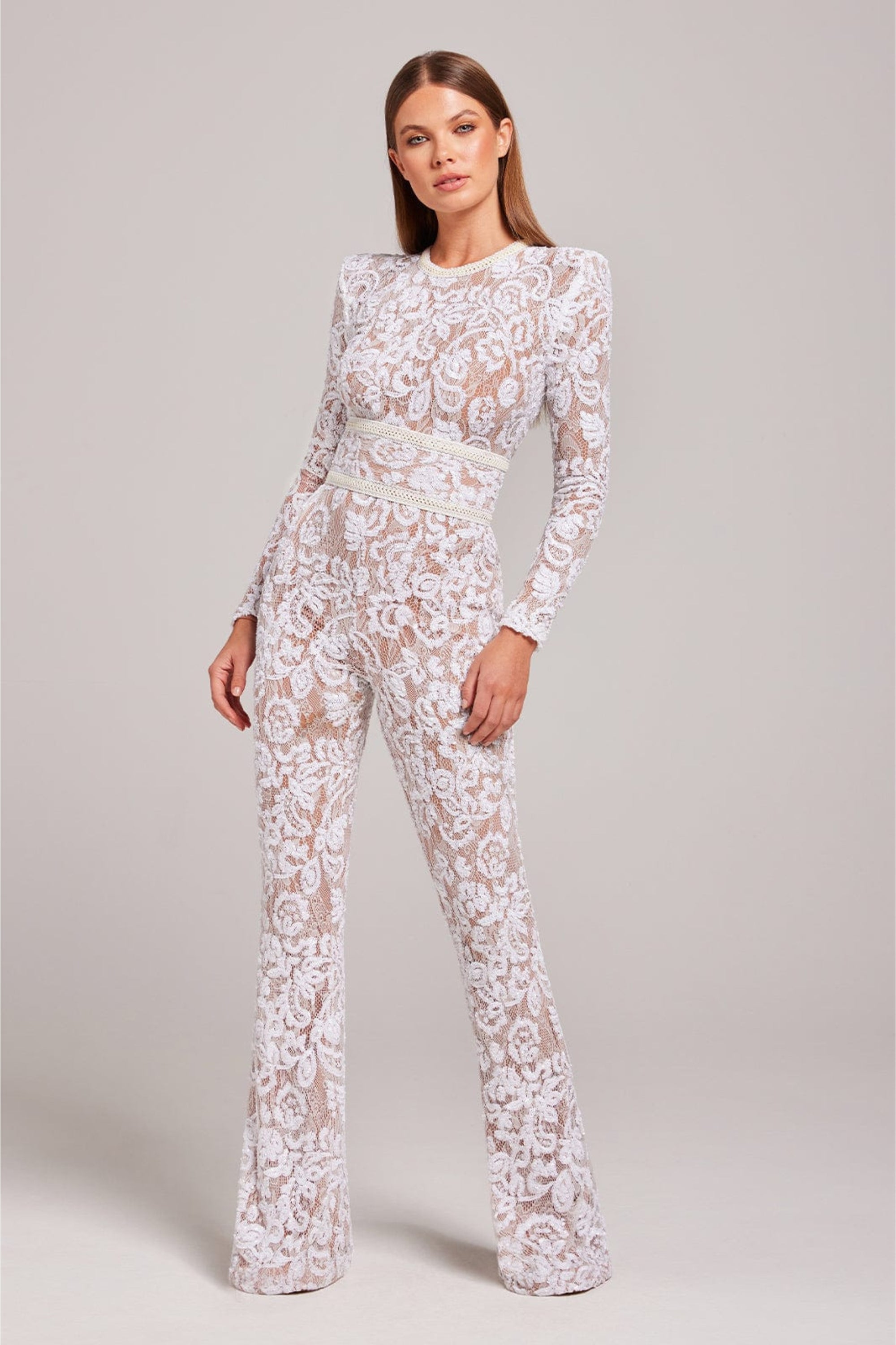 Brigida - Lace Jumpsuit by Ares Milano