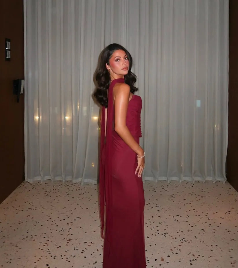 Rita - Strapless Maxi Dress by Ares Milano