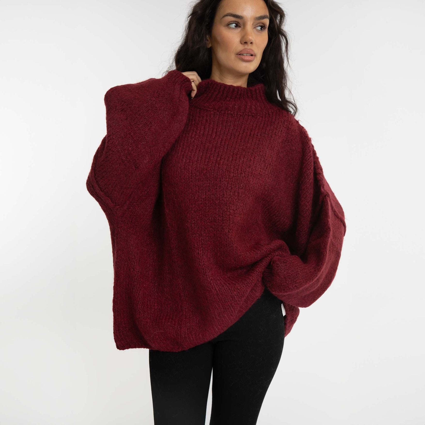 Zenaida - Layered Knit Turtleneck by Ares Milano