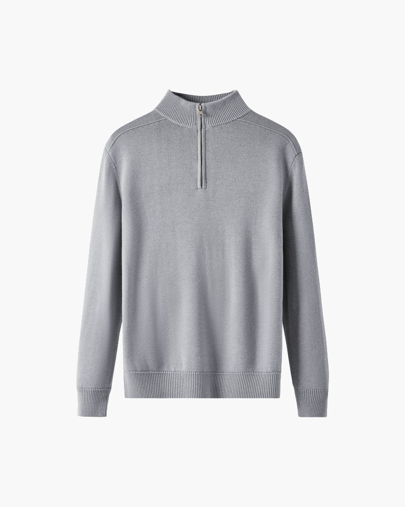 Cyprien - Merino Wool Half-Zip by Ares Milano
