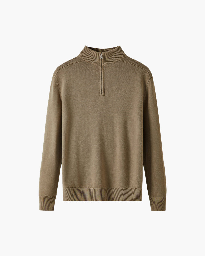 Cyprien - Merino Wool Half-Zip by Ares Milano