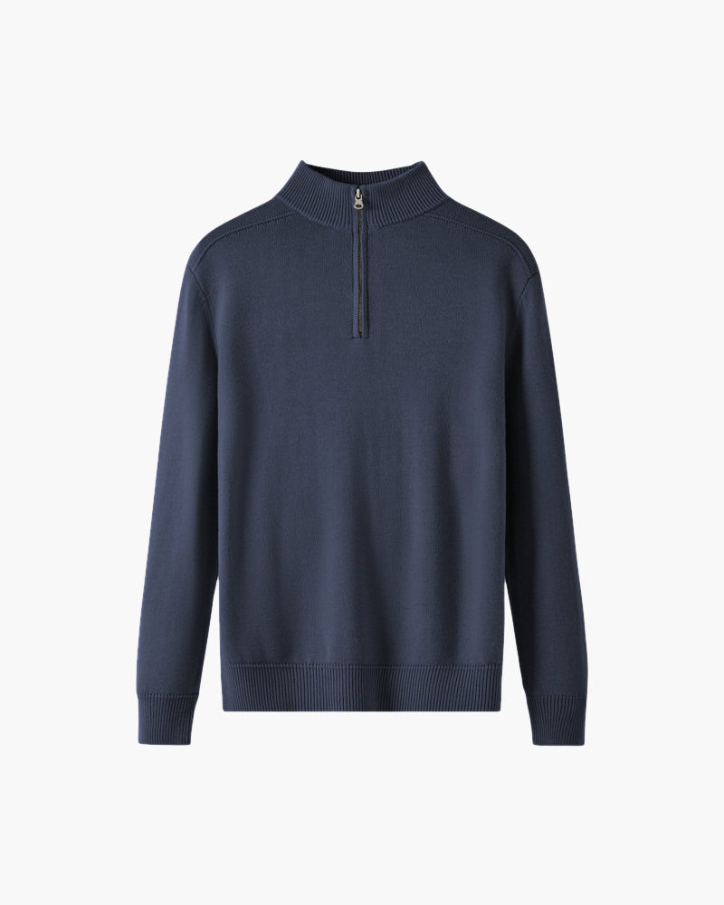 Cyprien - Merino Wool Half-Zip by Ares Milano