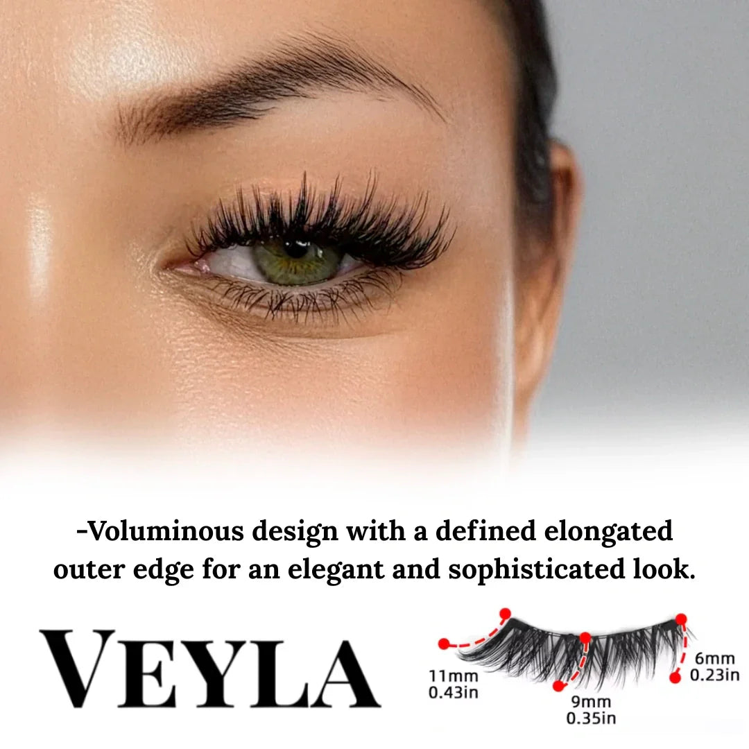 Natural Effect Magnetic Lash Set