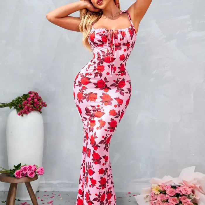 Dionisia - Satin Maxi Dress by Ares Milano