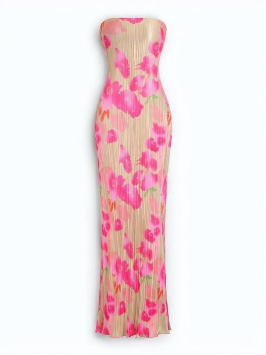 Emma - Silk Maxi Dress by Ares Milano