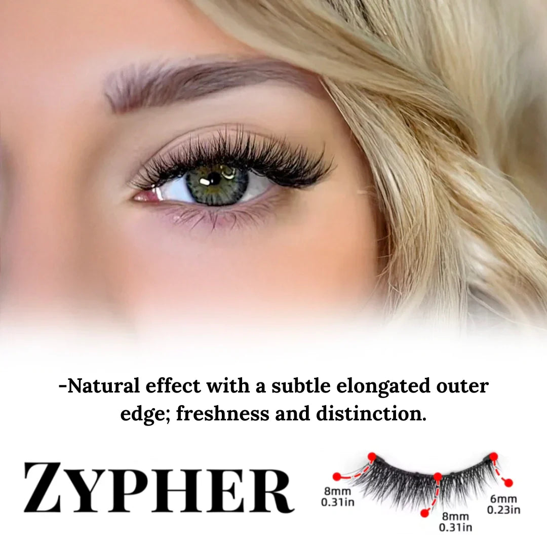 Natural Effect Magnetic Lash Set